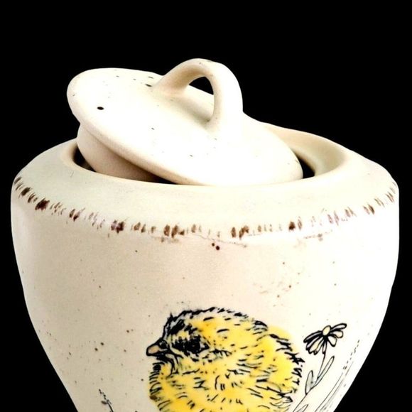 Ceramic Sugar Creamer Spring Easter Chick Spectrum Designz 2021 Chickadee - Picture 11 of 14
